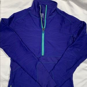 Title Nine 3/4 zip long sleeve shirt